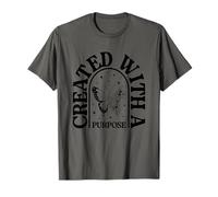 Crâne avec guitare embrasser l'esprit de la musique T-Shirt