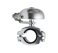 Crane bell co. cr-mszdc-sl mini suzu w die cut mount sonnette de vélo argenté mat