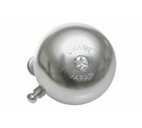 Crane Bell Co. Karen Bell, Klaxon De Vélo Mate Argent, Look Rétro, Ø 50mm