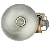 Crane Bell – Sonnette de vélo E-NE – Ø 37 mm – Pour guidon 22,2–31,8 mm – Argenté