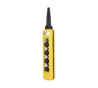 Crane Chain Hoist Push Button Switch Lifting Pendant Controller with Emergency Stop Tool NWPNLXEA(Double speed)