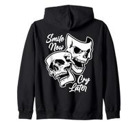 Crâne Chicano Smile Now Cry Later Sweat à Capuche