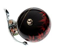Crane Co. Bell Handpainted Suzu W Steel Band Mount Sonnette De Vélo Noir Kaede 55 Mm Noir
