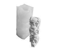 Crâne créative en élastomère moulé pour fabriquer des possesseurs distinctifs, des garnitures étranges et des entreprises faites à la main en silicone