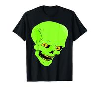 Crâne d'alien Vert maléfique T-Shirt