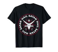 Crâne de chèvre avec Motif Cercle Occulte T-Shirt
