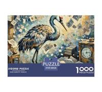 Crane de la Réparation du Temps 1000 Pièces Jigsaw Puzzle Fantastique Magique Famille Classiques Cadeaux Défi Jouets 38x26cm/1000pcs