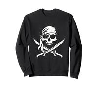 Crâne de Pirate et épées croisées Sweatshirt