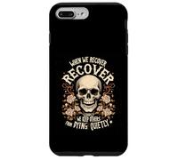 Crâne de sobriété Anonyme pour Le rétablissement de la dépendance rétro, narcotiques Coque pour iPhone 7 Plus/8 Plus