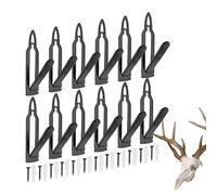 Crâne De Trophée Monté - Support Mural Tête De Cerf, Crochet Réglable En Forme De Crâne D'élan | Produit De Décoration Pour La Maison, Pour Chambre À Coucher, Salon, Affichage Mural Rustique, Support