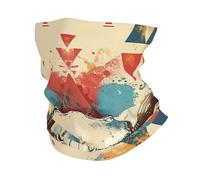 Crâne De Vache Bohème Rustique Western Aztèque Vintage Femme Homme Tour De Cou Multifonctionnel Cache Cou Léger Bandeau pour Course À Pied Sport Randonnée Hiver