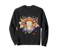 Crâne de Vache bohème Sweatshirt