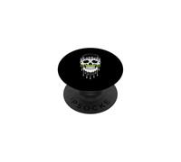 Crâne dégoulinant Horreur Pride Mois Esthétique PopSockets PopGrip Adhésif