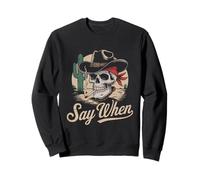 Crâne Dire Quand Drôle Squelette T-Shirt Drôle Sweatshirt