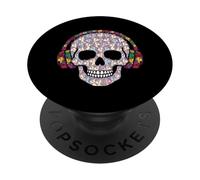 Crane DJ Licorne Musique Festival Casque Motif PopSockets PopGrip Adhésif