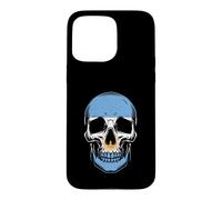 Crâne Drapeau Argentine Vintage Squelette Argentine Coque pour iPhone 15 Pro Max