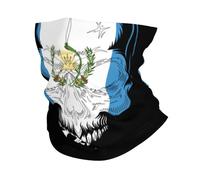 Crâne Drapeau Guatémaltèque du Guatemala Femme Homme Protection du Visage Multi-Usage Décoration Faciale Élastique Echarpe Tête Pirate pour Escalade Course À Pied Ski