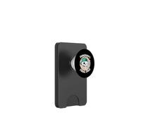 Crâne drôle Squelette rétro Humour Somebody's Feral Child PopSockets PopWallet pour MagSafe