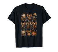 Crâne Effrayant nœud Bateau fantôme Bateau Nautique Halloween T-Shirt