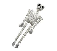 Crâne en peluche, en peluche squelette | Figurines de squelette d'Halloween de 37 pouces en peluche,Décorations d'étagère en peluche d'Halloween, ornements de squelette en os blanc, ornements d