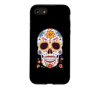 Crâne en Sucre drôle Halloween Dia De Los Muertos Coque pour iPhone SE (2020) / 7/8