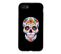 Crâne en Sucre drôle Halloween Dia De Los Muertos Coque pour iPhone SE (2020) / 7/8