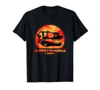 Crâne fossile de Dinosaure Albertosaurus T-Shirt Graphique avec Valeur
