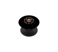 Crâne Gothique avec Citation May The Bridges I Burn Light My Way PopSockets PopGrip Adhésif