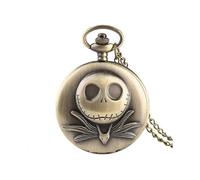 (Crâne) Hot Movie Extension King s Cross Londres 9 34 Plateforme Quartz Montre de poche Bronze Full