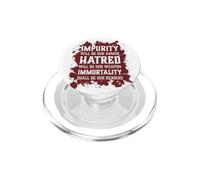 Crâne maléfique Impurité Haine Immortalité Hell Demon Chaos PopSockets PopGrip pour MagSafe