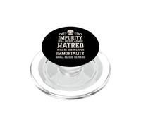 Crâne maléfique Impurité Haine Immortalité Hell Demon Chaos PopSockets PopGrip pour MagSafe