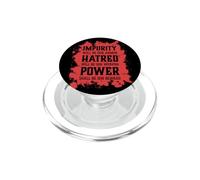 Crâne maléfique Impurité Haine Puissance Hell Demon Chaos PopSockets PopGrip pour MagSafe