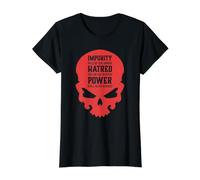Crâne maléfique Impurité Haine Puissance Hell Demon Chaos T-Shirt Graphique avec Valeur