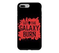 Crâne maléfique Let The Galaxy Burn Hell Demon Chaos Blood Coque pour iPhone 7 Plus/8 Plus