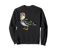 Crâne Mexicain en Sucre Mouette Calavera Viva Mexico Girl Party Sweatshirt
