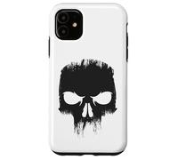Crâne Noir Angry Zero Coque pour iPhone 11