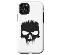 Crâne Noir Angry Zero Coque pour iPhone 11 Pro