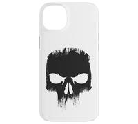 Crâne Noir Angry Zero Coque pour iPhone 14 Plus