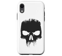 Crâne Noir Angry Zero Coque pour iPhone XR