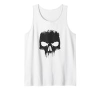 Crâne Noir Angry Zero Débardeur