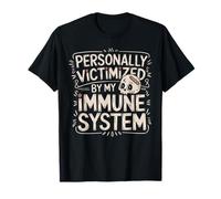 Crâne personnellement victime de ma sensibilisation au système immunitaire T-Shirt