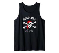 Crâne Pirate - Dead Men Tell Tales Débardeur