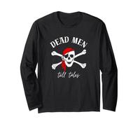 Crâne Pirate - Dead Men Tell Tales Manche Longue