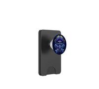 Crâne Pirate rétro et Drapeau des bornes croisées Halloween PopSockets PopWallet pour MagSafe