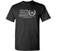 Crane Poole Schmidt Attorneys at Law - Mens Cotton T-Shirt Size XL