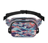 Crane Sac banane multifonction sur le thème du Japon pour voyage, sport, course à pied, sac banane pour femmes, hommes, enfants, filles, garçons, couleur, XL, Organiseur de sac