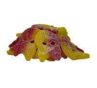 Crânes aigre XL Sour Fruit Skulls Mix bicolore aigre 175 g