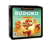 Cranio Creations - Ligne magnétique Sudoku, Le Grand Classique en Version magnétique de Poche, édition en Langue Italienne