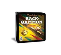 Cranio Creations - Magnetic Line, Backgammon, Un Grand Classique En Version De Poche Et Magnétique, Édition En Langue Italienne, CC353