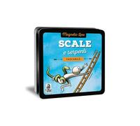 Cranio Creations - Jeu magnétique Magnetic Line Escaliers et Serpents - Poche - Éd. italienne CC359
